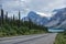 Canada Rocky Mountains Panorama