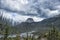 Canada Rocky Mountains Panorama