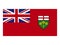 Canada state flag of Ontario