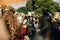 Canada, Vancouver - 27 September, 2019 Striking people at rallies on environmental occasion global warming