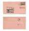 Canadian Air Mail Vintage 1930 Envelope Front and Back