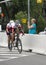 Canadian Competitors Weldon and Lemieux in the Mixed Tandem Bike Race - ParaPan Am Games - Toronto August 8, 2015