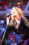 Canadian country singer and songwriter Shania Twain performs at 2017 US Open opening night ceremony