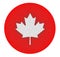 Canadian eh - Stylized Maple Leaf