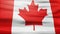 Canadian flag animation