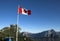 Canadian Flag, Banff