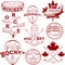 Canadian hockey symbolset