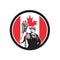 Canadian Industrial Cleaner Canada Flag Icon