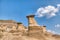 Canadian Landscape: Hoodoos in Drumheller, Alberta