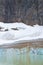 Canadian landscape with Mount Edith Cavell. Jasper. Alberta.