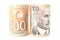 Canadian money, paper and polymer versions