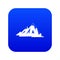 Canadian mountains icon digital blue