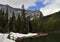 Canadian nature - Kananaskis, mountain lake