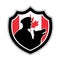 Canadian Police Canine Team Crest