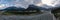 Canadian Rockies Panorama Mt Costigan Trans Alta trail Ghost River