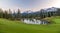 Canadian Rocky Mountains Autumn Landscape