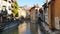 Canal in Annecy, France.