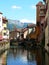 Canal at Annecy ( France )