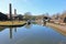 Canal boats on the wharf