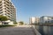 Canal and buildings in the new Al Raha Beach neighbourhood in Abu Dhabi