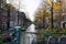 Canal in the centre of Amsterdam