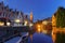 Canal Dijver and Church of Our Lady, Bruges