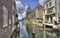 Canal in Dordrecht, Holland