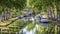 Canal du Midi, waterway France.