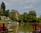 On the canal du Nivernais, velo, Chatillon en Bazois.