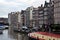 Canal Embankment in Amsterdam