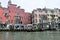 Canal with gondolla boats in Venice, Italy