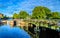 Canal in the historic centre of Gothenburg - Sweden