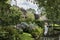 Canal with Hydrangea at Giethoorn