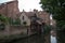 The canal from the Kissing Bridge at Brugge