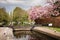 Canal lock, London green belt, UK