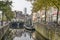 Canal in the old town of Leeuwarden