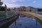 Canal of Prato della Valle square, Padua, Italy