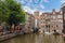 Canal and St. Nicolas Church in Amsterdam