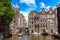 Canal and St. Nicolas Church in Amsterdam