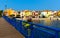 Canal at village of Martigues, France