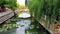 Canal With Water Lilies