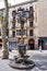 Canaletes fountain on La Rambla street, Barcelona, Spain