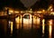 Canals of Amsterdam by night