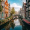 The canals and charming architecture of Amsterdam