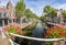 Canals in the Netherlands - Delft city