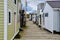 Canandaigua Boathouses, Narrow Pathway