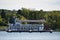 The Canandaigua Lady cruise boat on Canandaigua lake in New York State