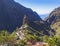 Canary Island, Tenerife view on pitoresque Masca village with o