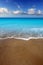 Canary Islands brown sand beach turquoise water