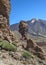 Canary Islands , Tenerife, volcano Teide. Rock the finger of God